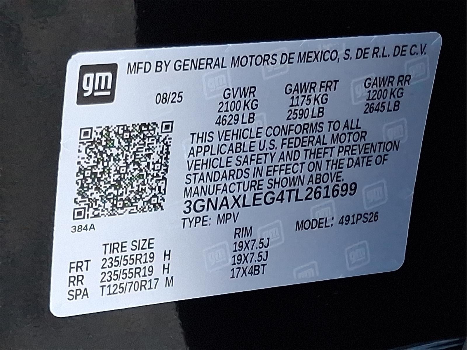 2026 Chevrolet Equinox RS