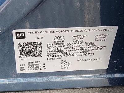 2026 Chevrolet Equinox LT