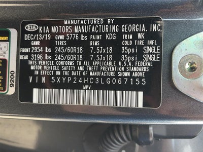 2020 Kia Telluride LX