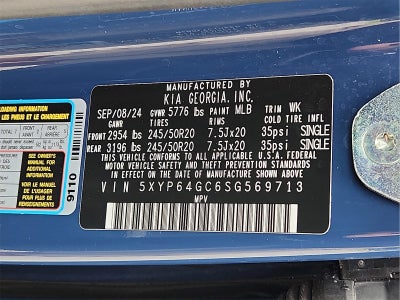 2025 Kia Telluride S