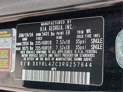 2024 Kia Sorento S