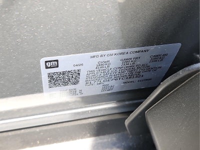 2026 Chevrolet Trax 1RS