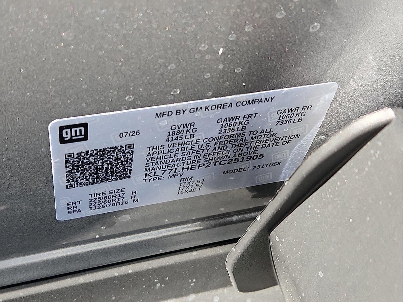 2026 Chevrolet Trax LT