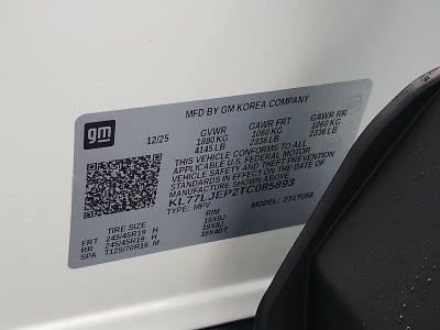 2026 Chevrolet Trax 2RS