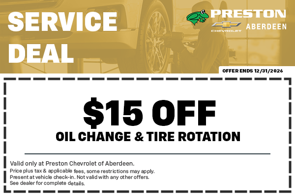 Chevy Service Coupon