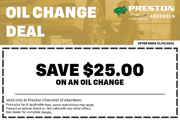 Chevy Service Coupon