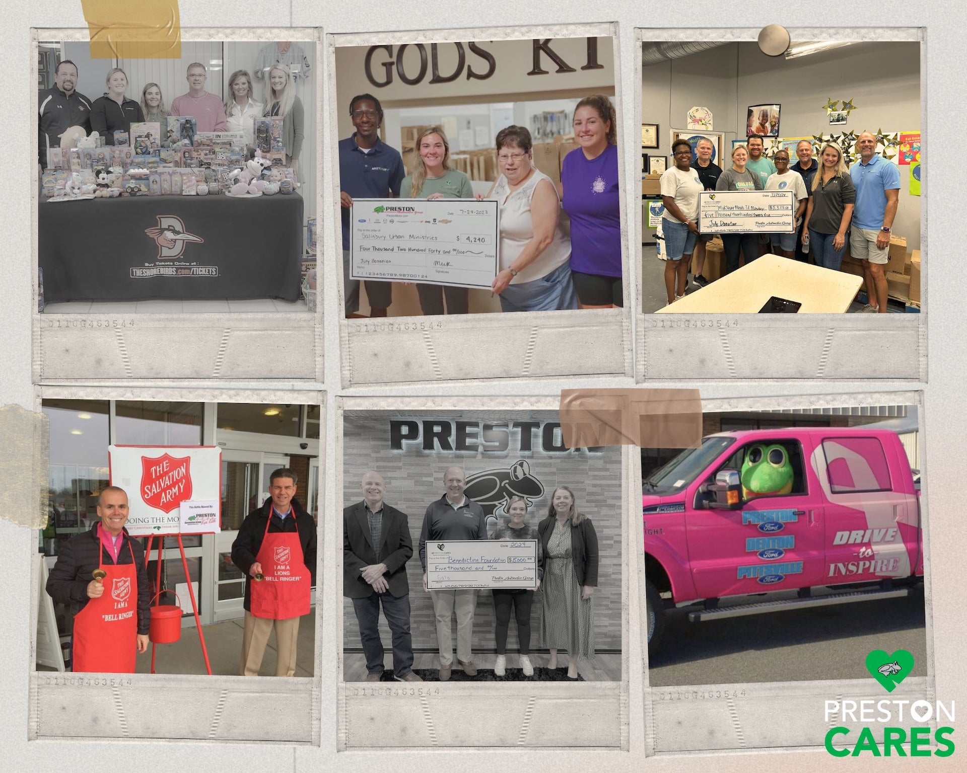 Preston Cares Collage