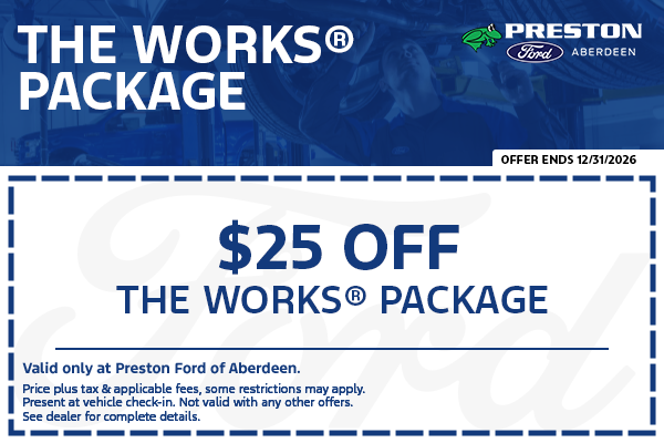 Ford The Works Coupon